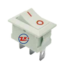 0023-2 – Chave Gangorra KCD1-102 3T 2A/8A 250V Branca com marcação