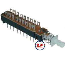 0162-2 - Chave Tecla - KZJ 2X6 com Trava / Sem Trava