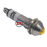 0172-3 - Sinalizador (Olho de Boi) XD8-3 12V 24V 110/220V - Vermelho Verde Amarelo